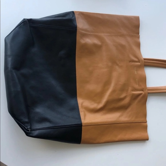 Celine vertical Bi-Cabas tote leather - Picture 3 of 11